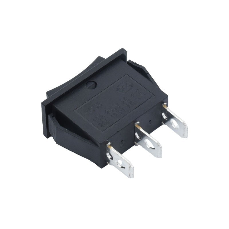 IRS Rocker Switch, 2-Position, Momentary, 3-Pin - 16A / 250V - KCD3