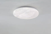 Plafoniera LED 72W rotunda cu telecomanda, difuzor acrilic cu textura valuranta, 3 temperaturi culoare, montaj tavan