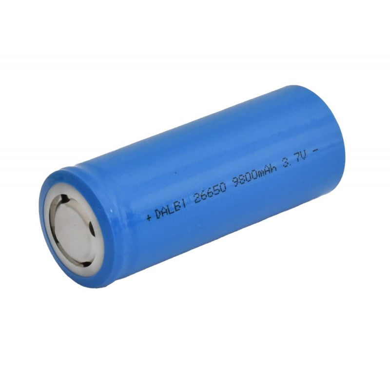 Li-ion battery, Type 26650, 3.7V, 9800mAh
