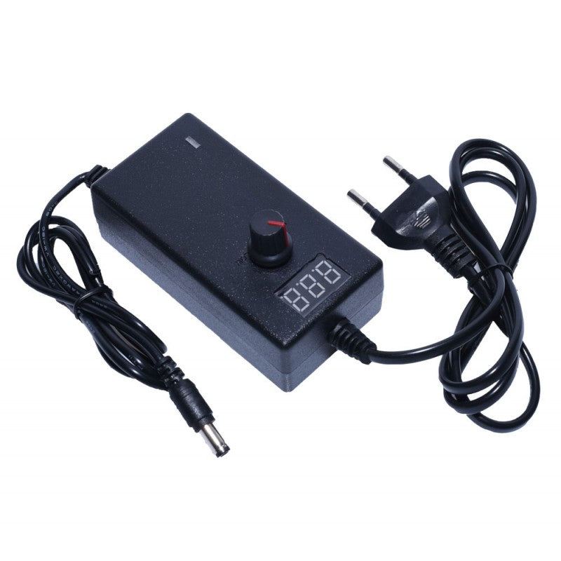Adjustable Power Supply, 3V, 24V DC, 1A