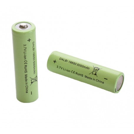 Li-Ion Battery, Type 18650, 3.7V, 5000mAh