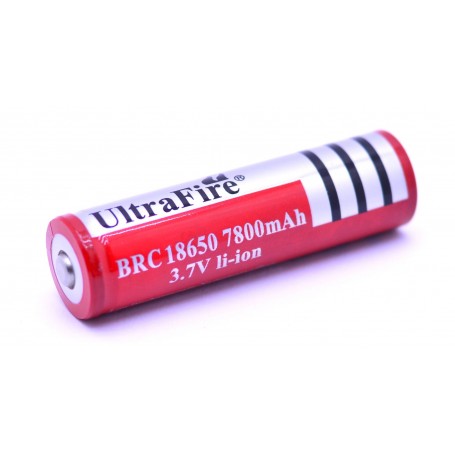 Li-Ion Battery, Type 18650, 3.7V, 6800mAh