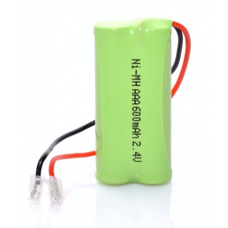 Set of 2 R3 AAA Rechargeable Batteries, 600mAH, 2.4V, Ni-MH