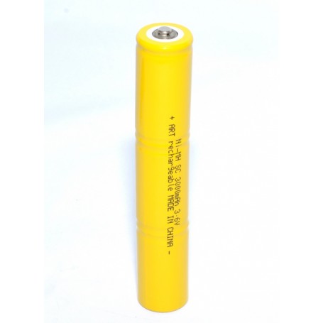 Rechargeable battery 3 x R14 Ni-MH, 3000mAh-3.6V