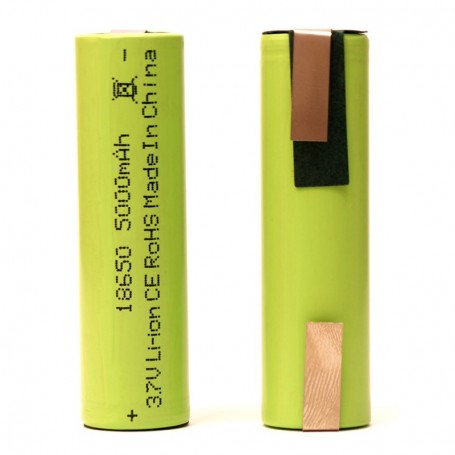 Li-Ion Battery with Clamps, 3.7V, 5000mAh