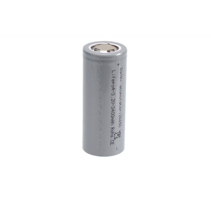 LifePo4 Battery, Type 26650, 3.2V, 3400mAh