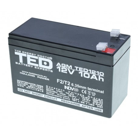 12V-10A Lead-Acid Battery TED
