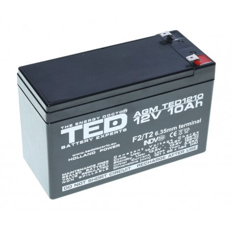12V-10A Lead-Acid Battery TED