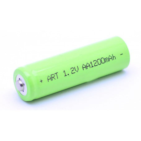 Set of 4 R6-AA Rechargeable Batteries, 1200mAh, 1.2V, Ni-MH