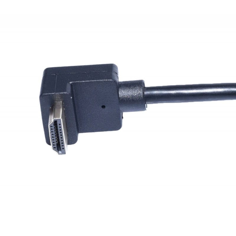 HDMI Male to 90˚ Female Adapter 15cm
