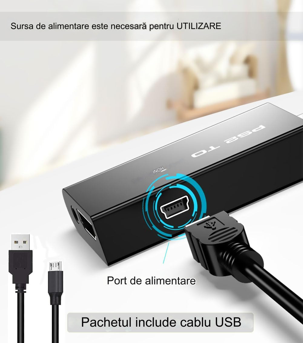 PS2 to HDMI Converter with Audio - ElectroAZ