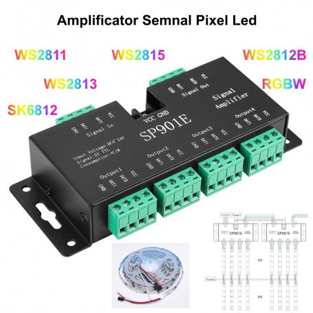 SP901E Digital LED Pixel Amplifier