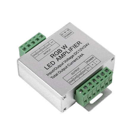 RGBW LED Strip Voltage Amplifier 12-24V