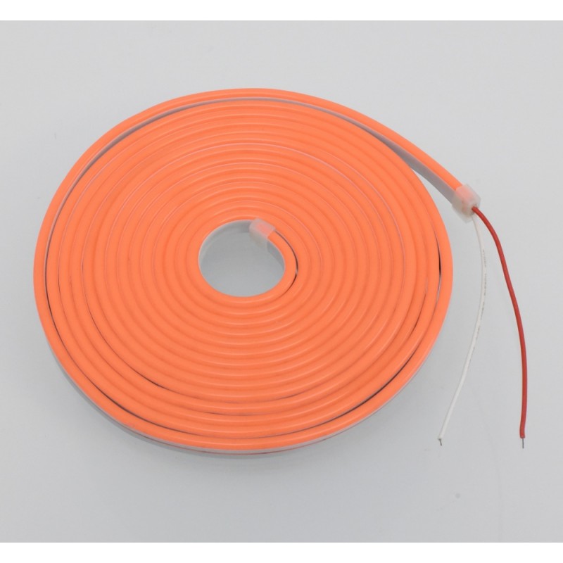 Flexible LED Strip 12V, Orange Light 5m