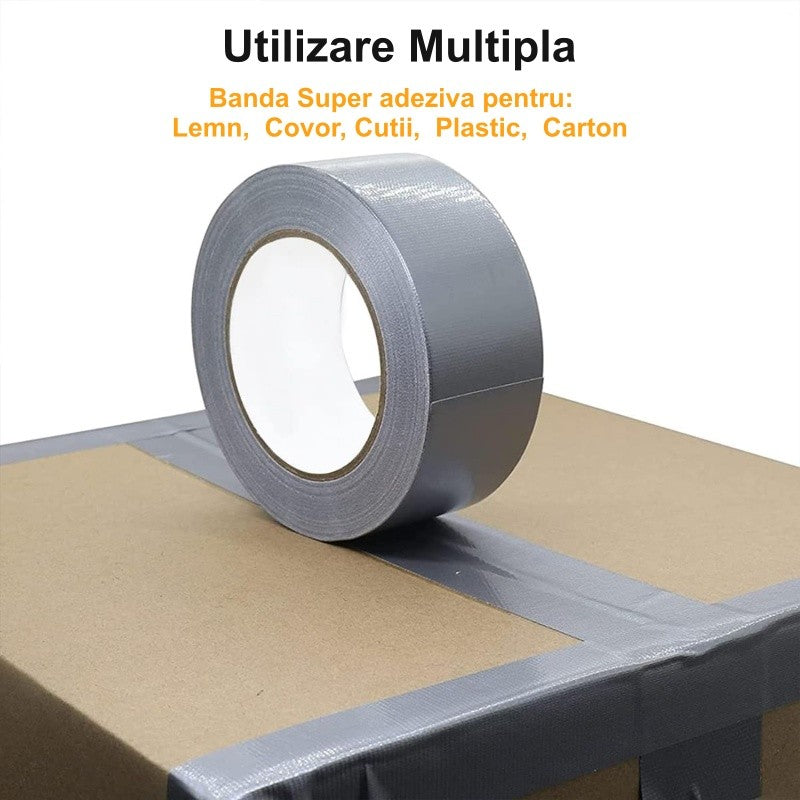 Super Adhesive Tape, Width 48mm, Length 20m, Silver