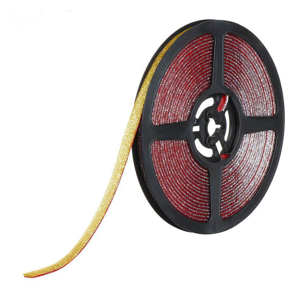 Sanitary Silicone Sealing Strip, 8mm Width, 6m Length, Gold