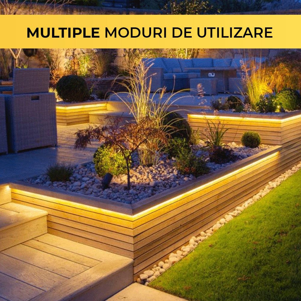 LED Strip 220V, 4000K, Neutral White Light, 120LED/m, IP65, 100 Meter Roll, ClassLights