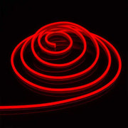 LED Neon Flex Strip, Complete Set, Length 5m, Red Light, IP65, ElectroAZ