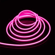 LED Neon Flex Strip, Complete Set, 5m Length, Pink Light, IP65, ElectroAZ
