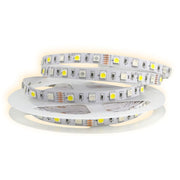 SMD5050 LED Strip - 120 LED/m, Warm White Lighting, Indoor IP20 - 5 Meter Roll, ElectroAZ