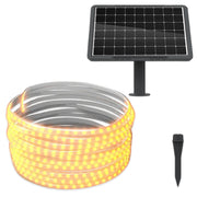 Warm White LED Strip Kit, 10 Meters, Monocrystalline Solar Panel, 100W, IP65, ClassLights