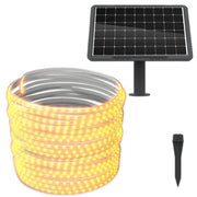 Warm White LED Strip Kit, 20 Meters, Monocrystalline Solar Panel, 200W, IP65, ClassLights