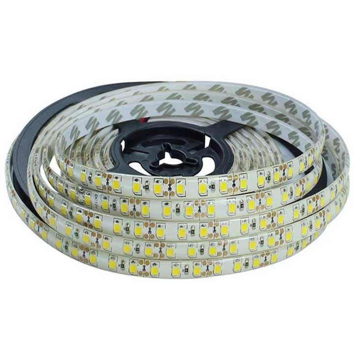 12V LED Strip, Blue Light, 120 LED/m, IP20, 5 Meter Roll, ClassLights