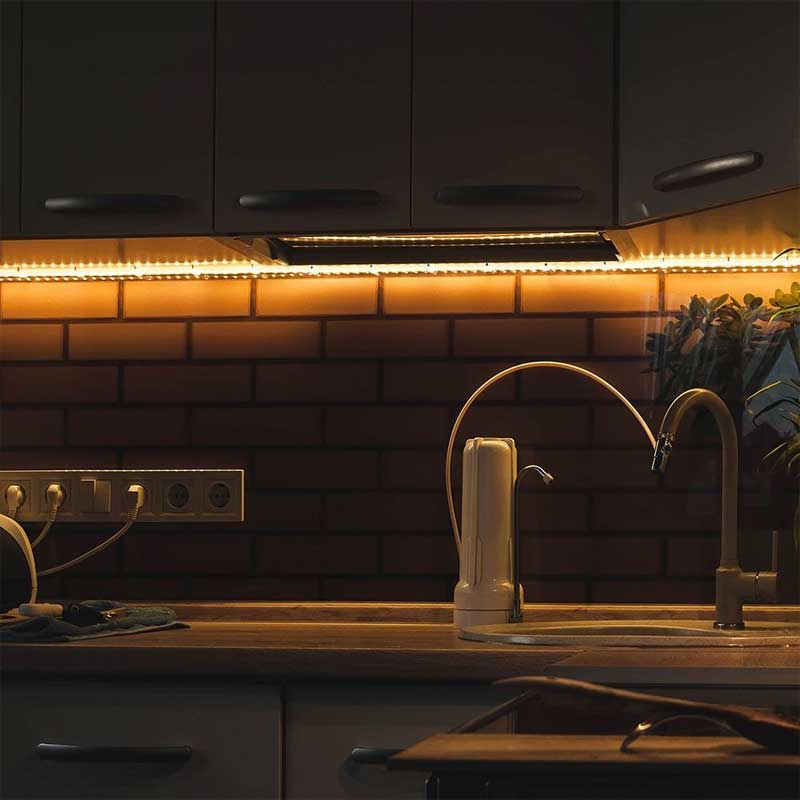 12V LED Strip, 4000K, Neutral White Light, 240LED/m, IP20, 5 Meter Roll, ClassLights