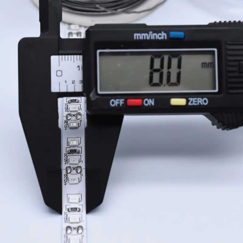 RGB LED Strip 12V, Multicolor, Indoor, 60 LEDs, SMD2835 LED Chip, 5-meter Roll, ElectroAZ
