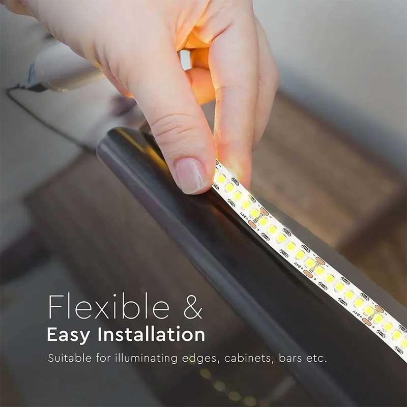 24V LED Strip, 4000K, Neutral White Light, 240 LED/m, IP20, 10 Meter Roll, ClassLights