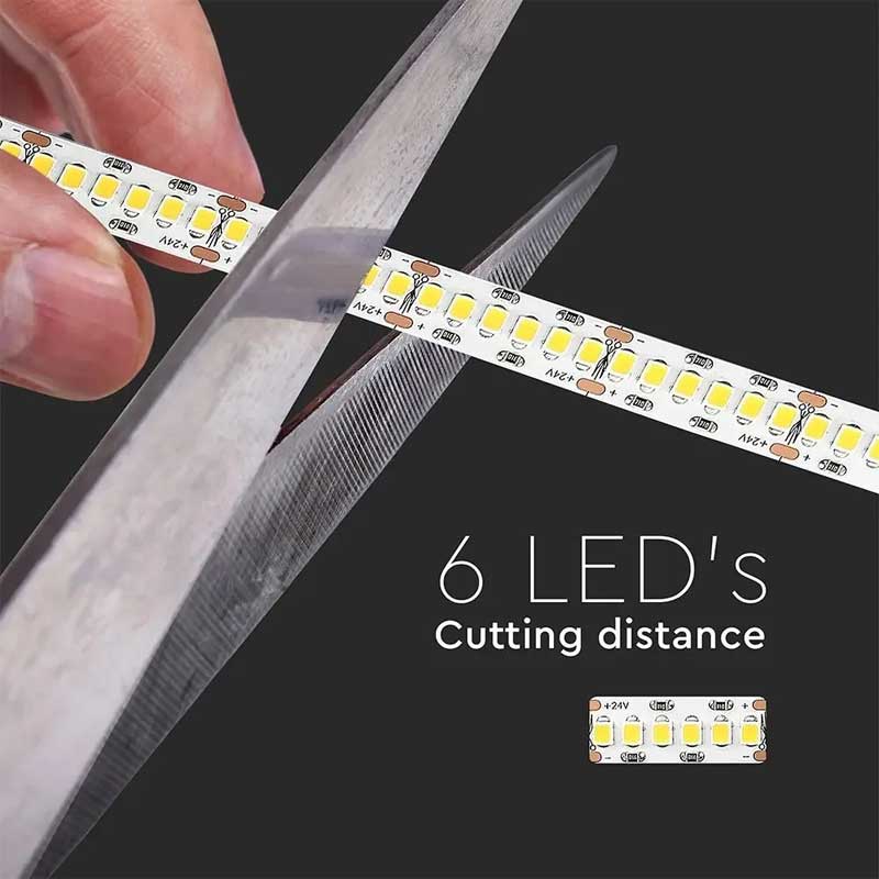 LED Strip 24V, 3000K, Warm White Light, 240 LED/m, IP20, 10 Meter Roll, ClassLights