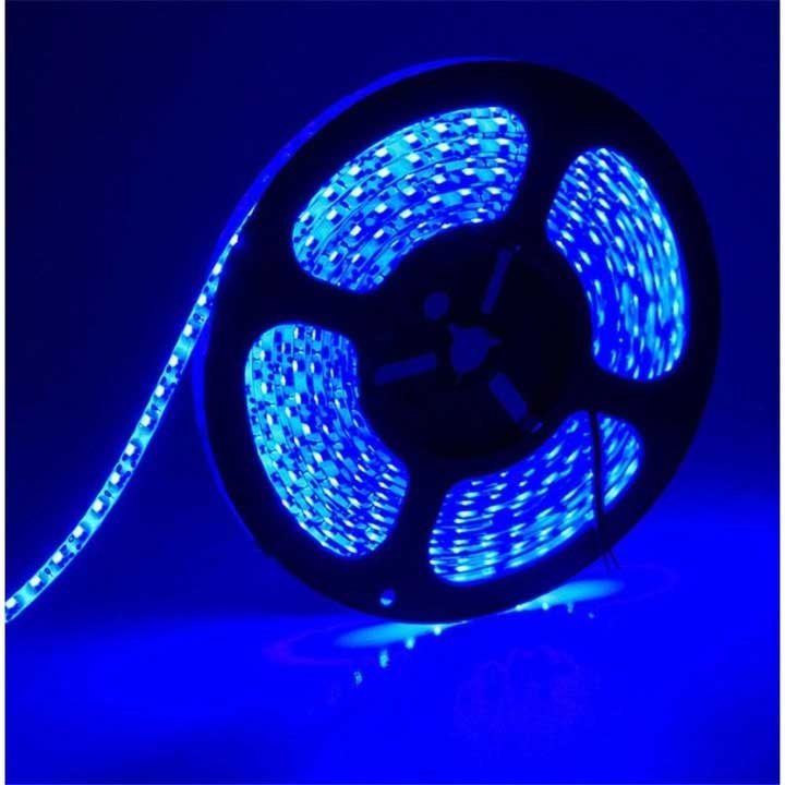 12V LED Strip, Blue Light, 120 LED/m, IP20, 5 Meter Roll, ClassLights