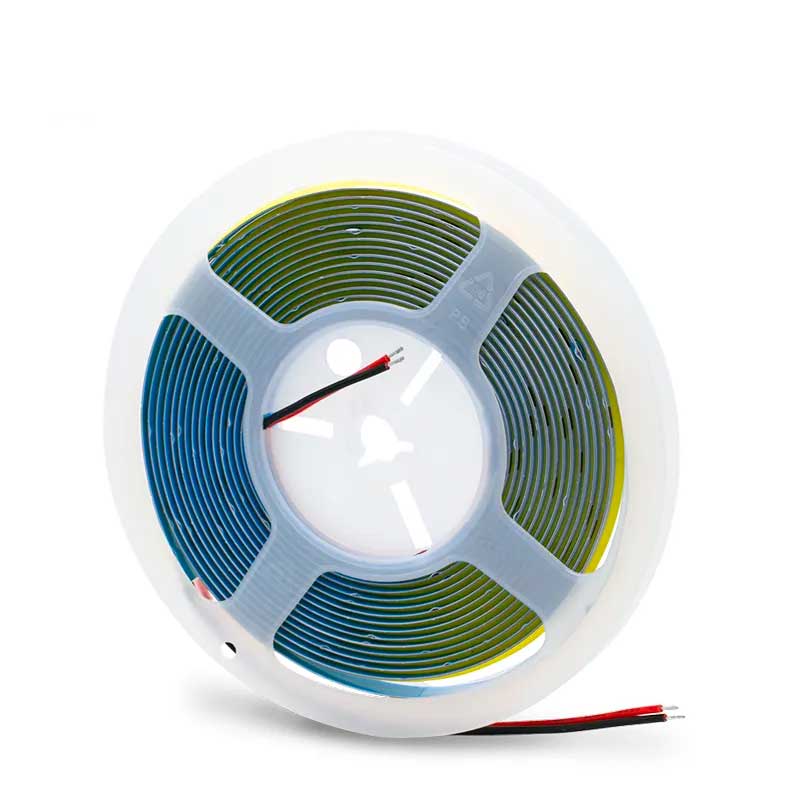 COB LED Strip 320 LED/m, Cool White Light, Indoor IP20, 5 Meter Roll, ElectroAZ