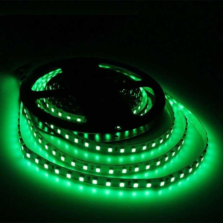 12V LED Strip, Green Light, 120 LED/m, IP20, 5 Meter Roll, ClassLights
