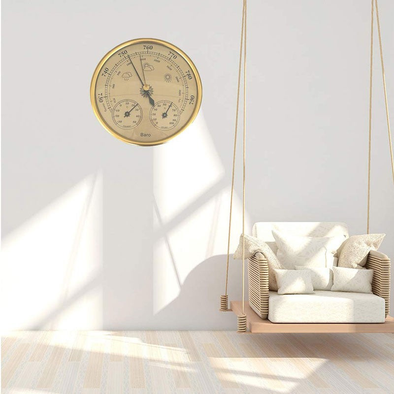 Barometer with Thermometer and Hygrometer
