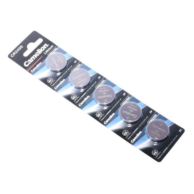Camelion CR 2450 LI-ION Battery, 5pcs/set