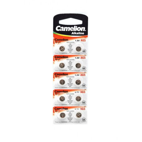 AG 5 Camelion Alkaline Batteries, 10 Pcs