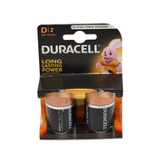Duracell R20 D Alkaline Batteries Set 2 Pcs
