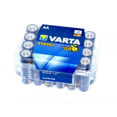 Varta Energy Alkaline Batteries - Energy R6 AA 24 Pieces