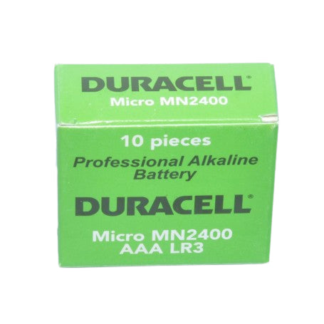 Professional Duracell Industrial R3 AAA Batteries 10 Pieces
