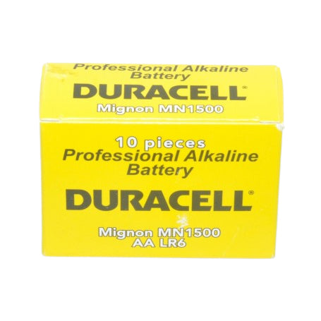 Duracell Industrial Professional AA R6 Batteries, 10 Pieces