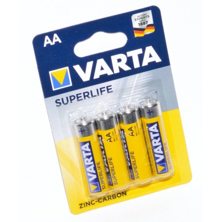 Varta Superlife R6 AA Batteries 4 Pieces