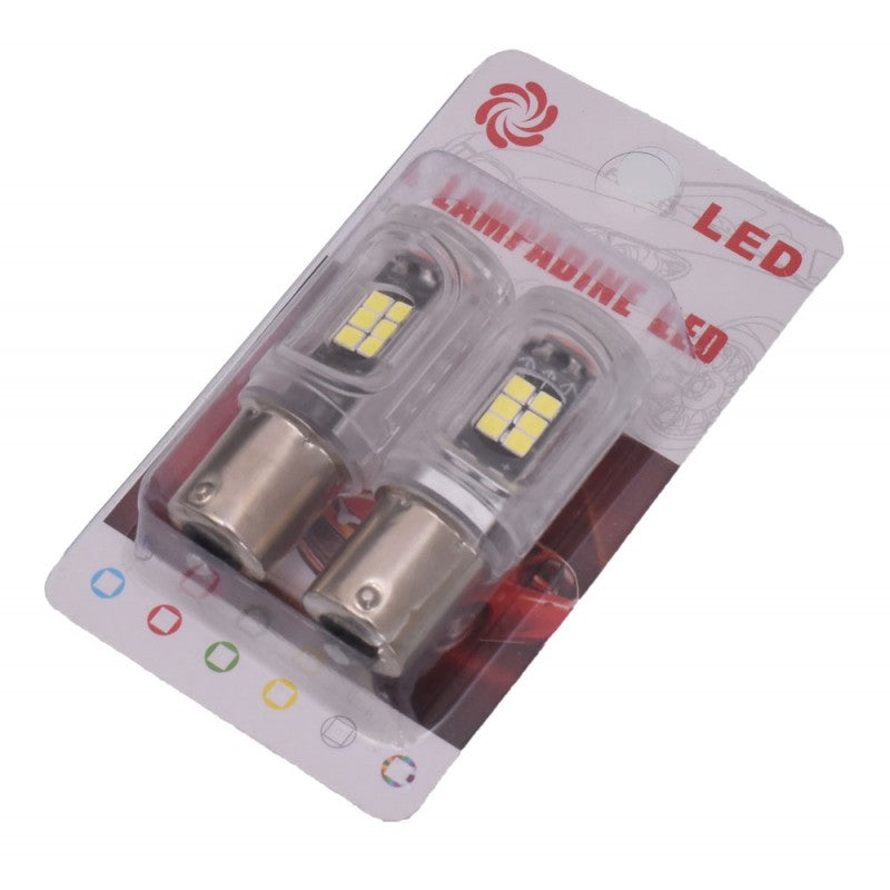 LED Car Bulb, BA15S, Signal Bulb, Set of 2