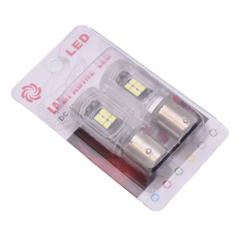 Car LED Bulb, BAY15D, Brake Light Bulb, Set of 2 pcs