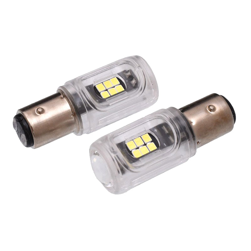 Car LED Bulb, BAY15D, Brake Light Bulb, Set of 2 pcs