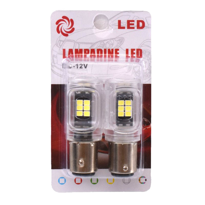 Car LED Bulb, BAY15D, Brake Light Bulb, Set of 2 pcs