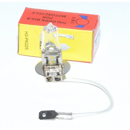 Halogen Bulb H3, 6V-25W, with Wire
