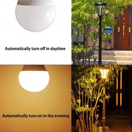LED Bulb, E27, Light Sensor, 9W