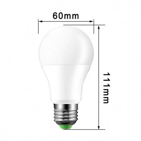LED Bulb, E27, Light Sensor, 12W