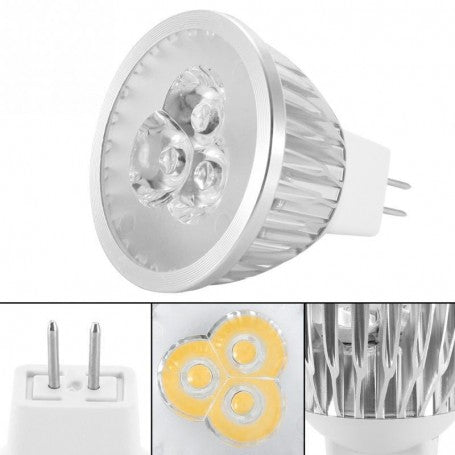 LED Bulb, MR16, 3W Power, 220V